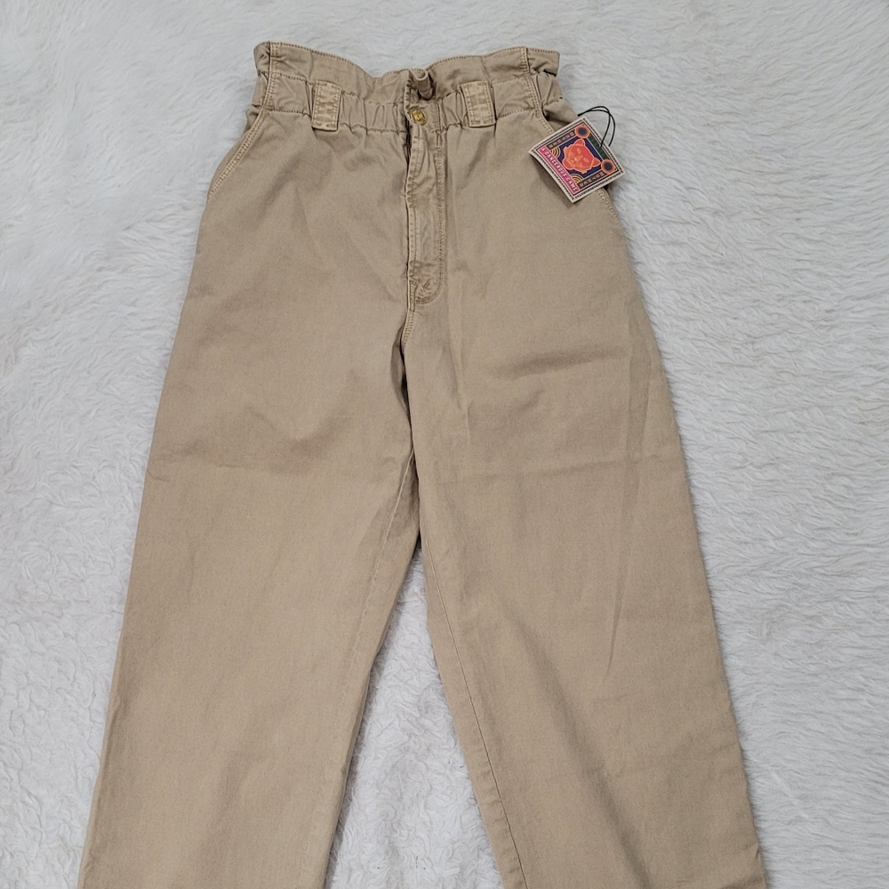 Mother The Yoyo Ruffle Greaser Paperbag Pants - Picture 5 of 12